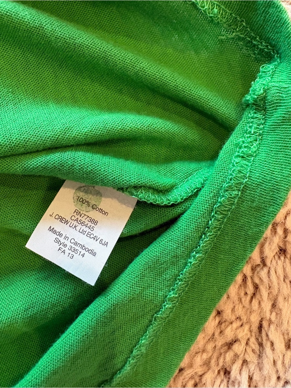 J. Crew Factory Vintage Cotton Tee - Picture 6 of 6